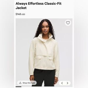 lululemon rain jacket